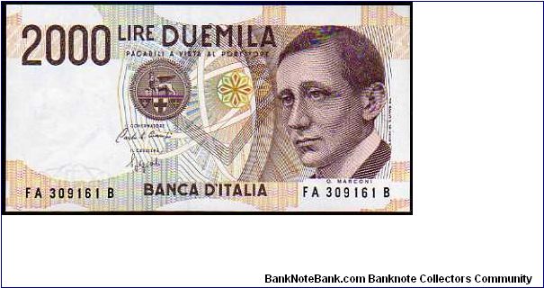 2000 Lire

Pk 115 Banknote