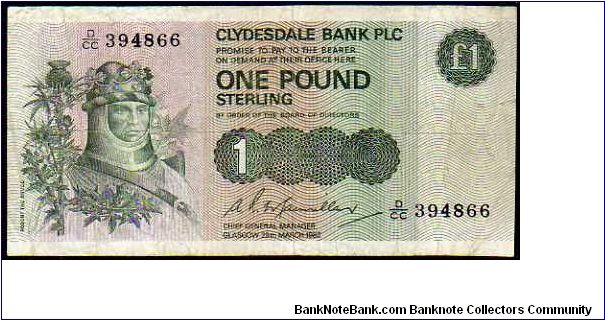 1 Pound __

Pk 211 Banknote