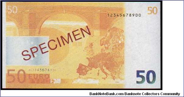 Banknote from Italy year 2001