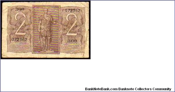 Banknote from Italy year 1939