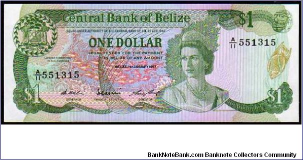 1 Dollar__
pk# 46 c__
01.01.1987 Banknote