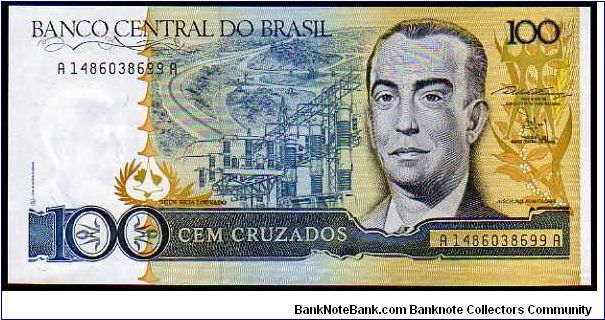 100 Cruzados__

Pk 211 Banknote
