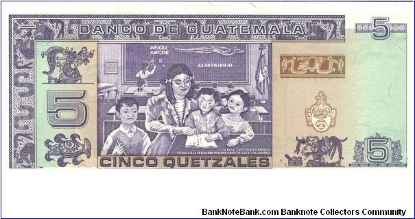 Banknote from Guatemala year 1990