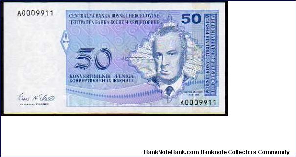 50 Convertible Pfeniga__
Pk 57 Banknote