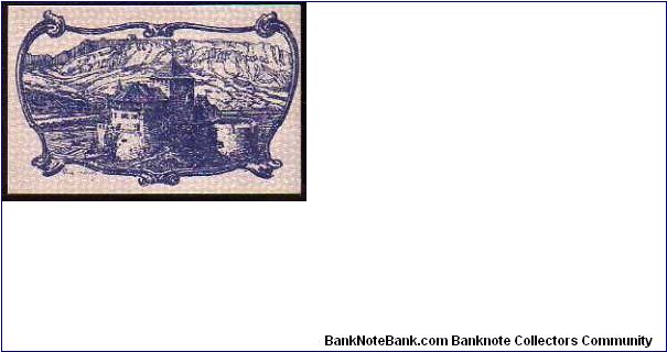 Banknote from Liechtenstein year 1920