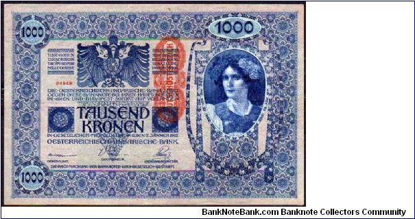 1000 Kronen__
Pk 59__

o.d 1902
 Banknote