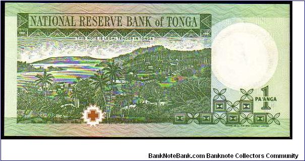 Banknote from Tonga year 1995