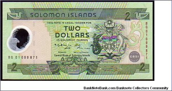 2 Dollars
Pk 23 Banknote