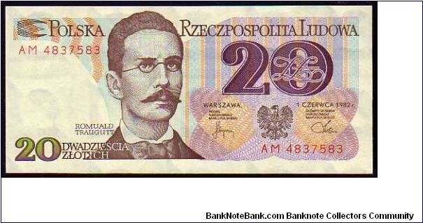 20 Zlotych
Pk 149 Banknote