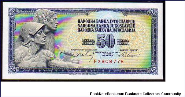 50 Dinara

Pk 83 Banknote