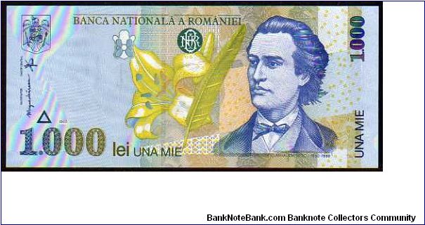 1000 Lei
Pk 106 Banknote