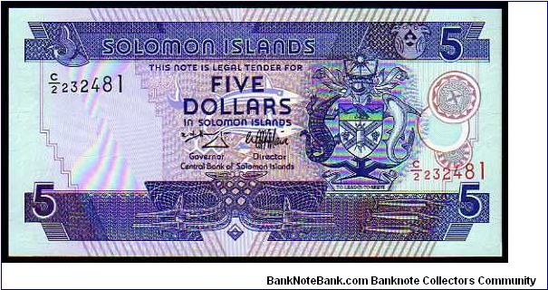 5 Dollars
Pk 19 Banknote