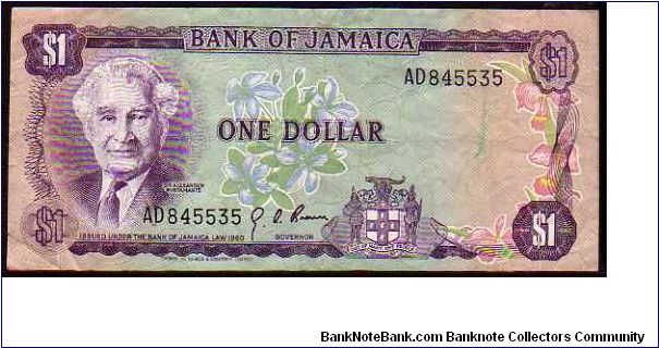 1 Dollars
Pk 54

(o.d 1960) Banknote