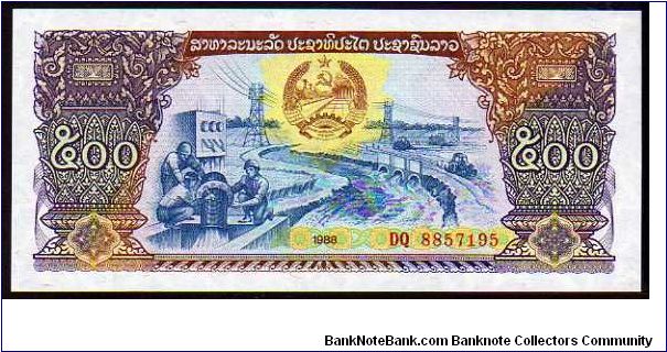 500 Kip
Pk 31 Banknote