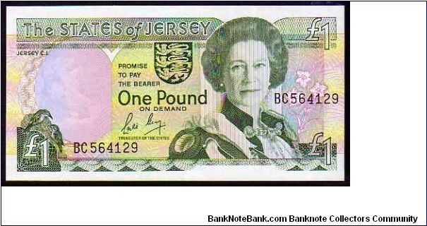 (Jersey)

1 Pound
Pk 15 Banknote