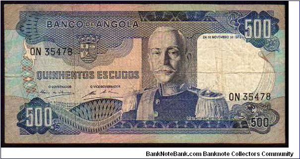 500 Escudos__
Pk 102 Banknote