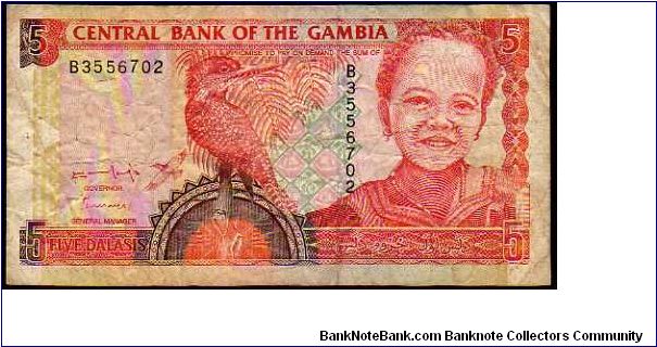 5 Dalais__
pk# 16 Banknote