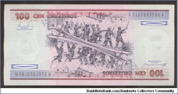 Banknote from Brazil year 1984