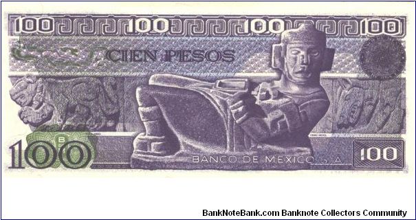 Banknote from Mexico year 1981