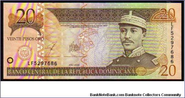 20 Pesos Oro
Pk 169 Banknote
