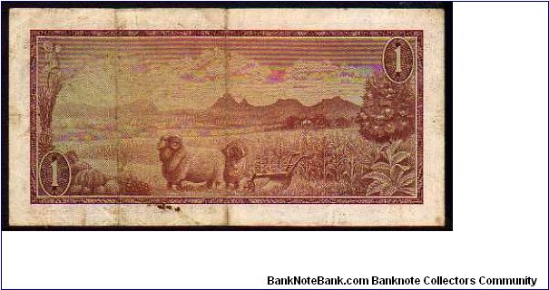 Banknote from South Africa year 1974