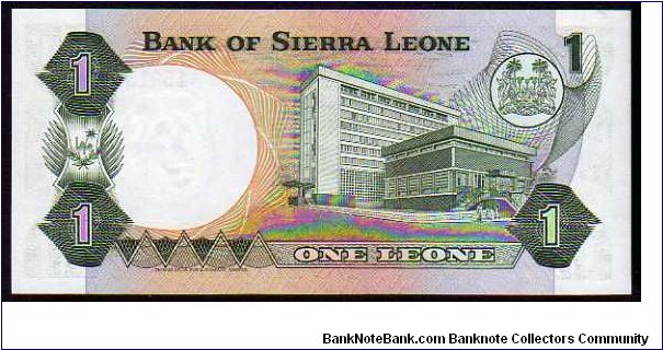 Banknote from Sierra Leone year 1984