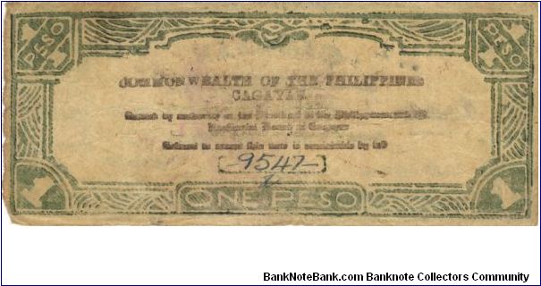 Banknote from Philippines year 1942