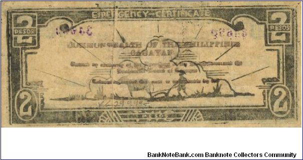 Banknote from Philippines year 1942