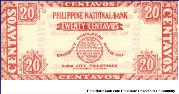 Banknote from Philippines year 1941