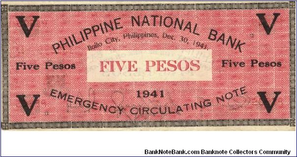 Banknote from Philippines year 1941