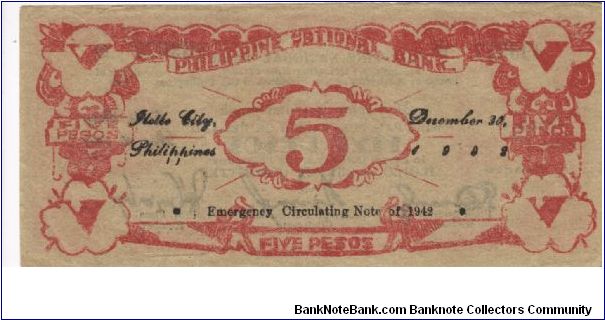 Banknote from Philippines year 1942