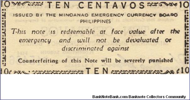 Banknote from Philippines year 1943