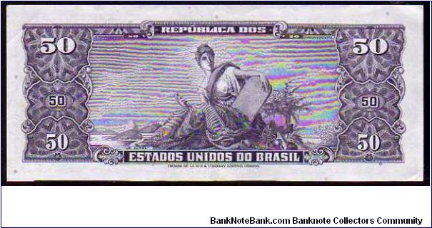 Banknote from Brazil year 1966