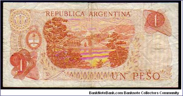 Banknote from Argentina year 1970