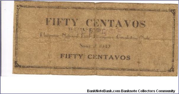 Banknote from Philippines year 1942