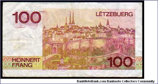 Banknote from Luxembourg year 1980