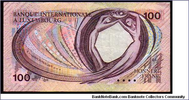 Banknote from Luxembourg year 1981
