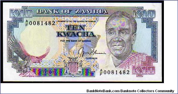 10 Kwacha
Pk 32a Banknote
