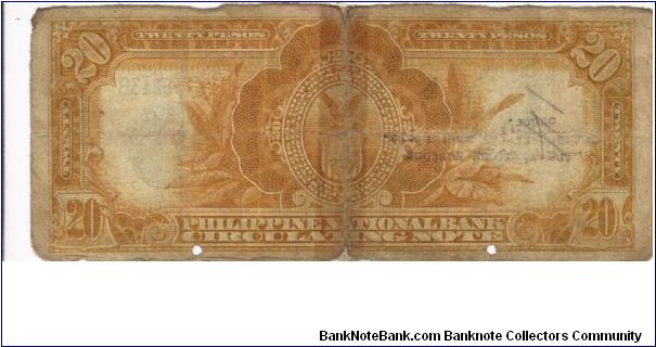 Banknote from Philippines year 1921