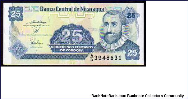 25 Centavos
Pk 170a Banknote