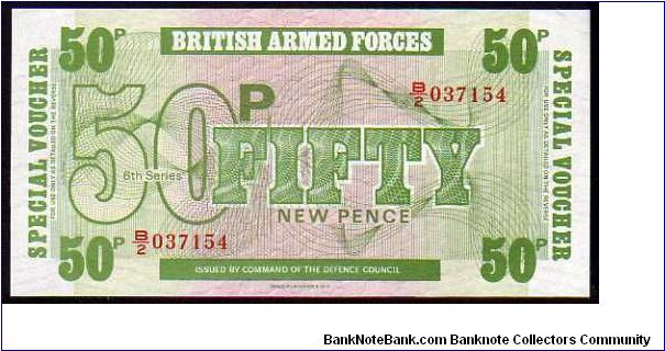 50 New Pence
Pk M49

(British Armed Forces) Banknote