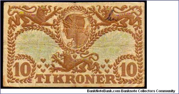 Banknote from Denmark year 1942