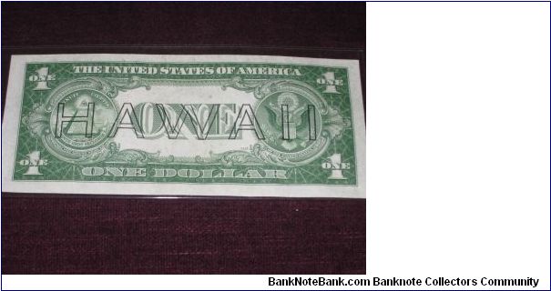 Banknote from USA year 1935