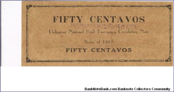 Banknote from Philippines year 1942