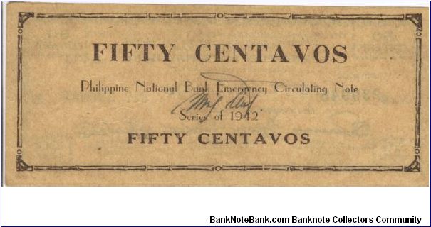 Banknote from Philippines year 1942