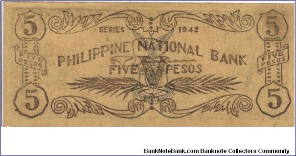 Banknote from Philippines year 1942