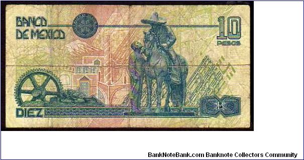 Banknote from Mexico year 1996
