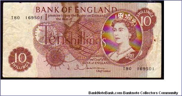 (England)

10 Shillings
Pk 373b Banknote