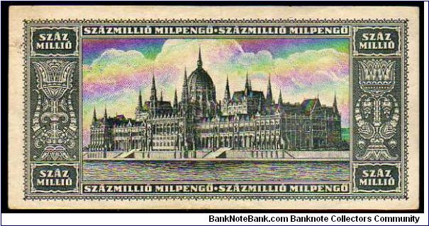 Banknote from Hungary year 1946