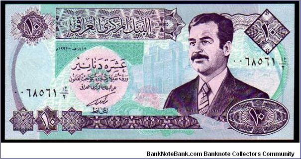 10 Dinars Banknote